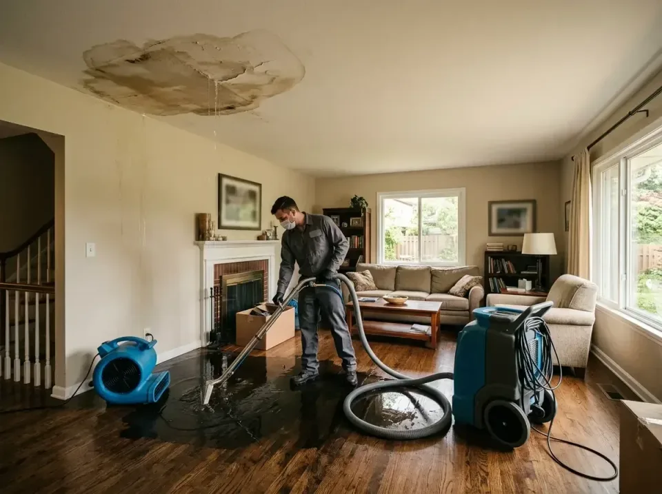attic-pipe-burst-ceiling-drip-008 — frequently asked questions, Water Damage Restoration & Carpet Care in Cincinnati, OH